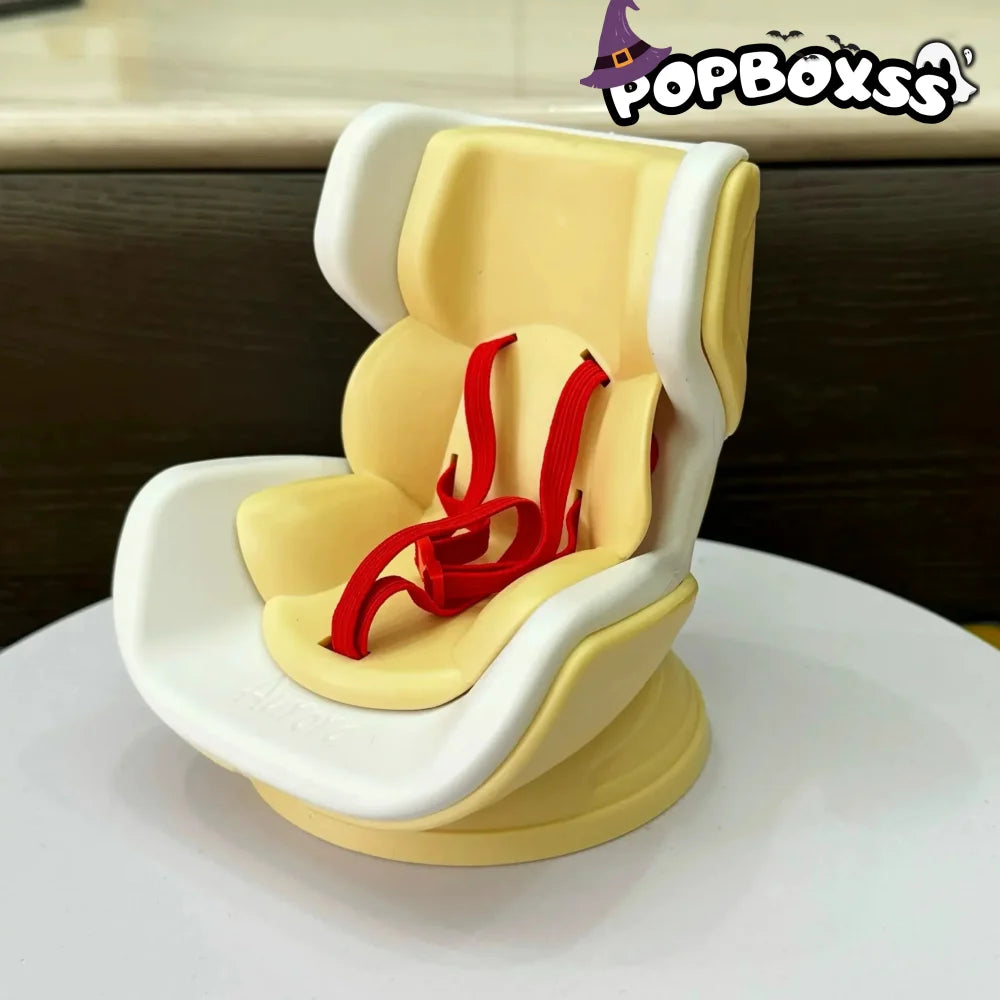 Kawaii Doll Seat Mini Seat for Labubu Ob11 Doll Cartoon Ornament - POP BOX