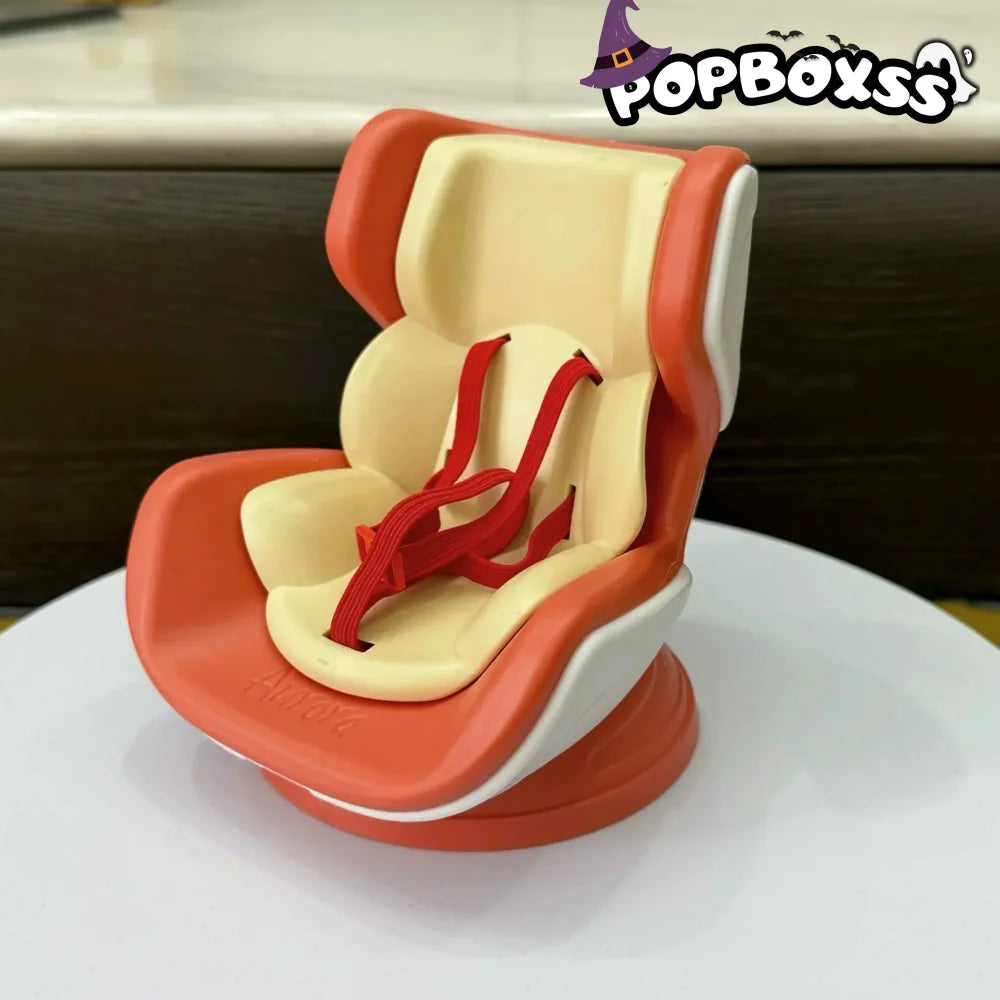 Kawaii Doll Seat Mini Seat for Labubu Ob11 Doll Cartoon Ornament - POP BOX