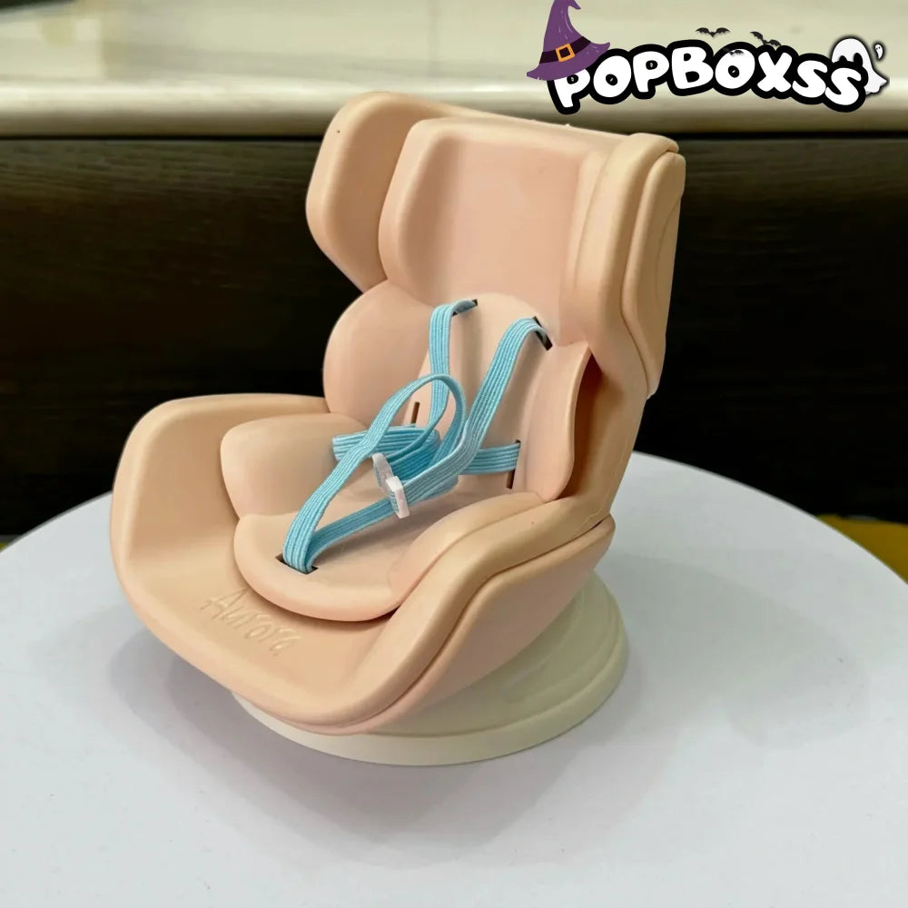 Kawaii Doll Seat Mini Seat for Labubu Ob11 Doll Cartoon Ornament - POP BOX