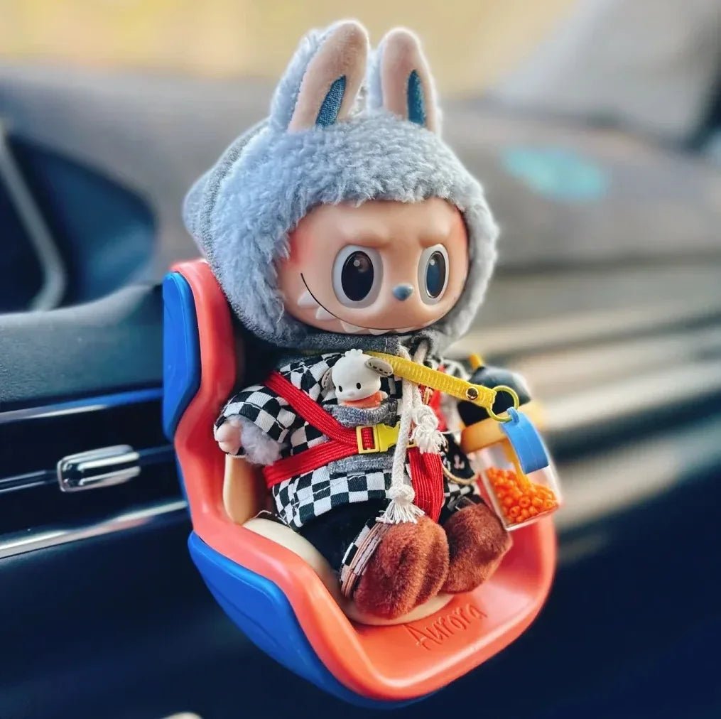 Kawaii Doll Seat Mini Seat for Labubu Ob11 Doll Cartoon Ornament - POP BOX
