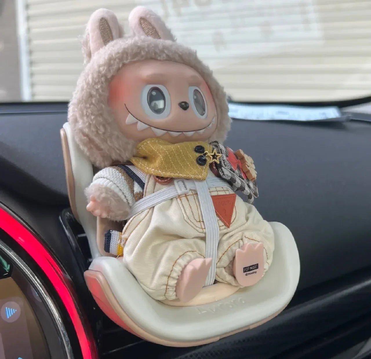 Kawaii Doll Seat Mini Seat for Labubu Ob11 Doll Cartoon Ornament - POP BOX