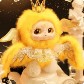 Kimmon Golden Feather Wings Plush Limited Edition - POP BOX