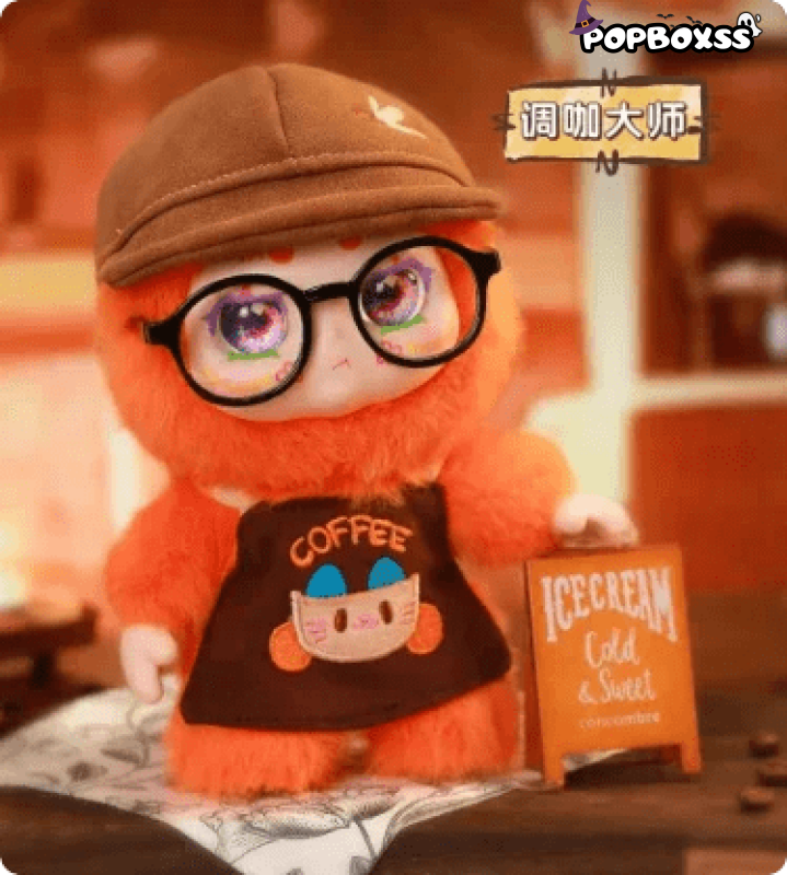 KIMMON·Let's Cafe Series Plush Pendant Blind Box - POP BOX