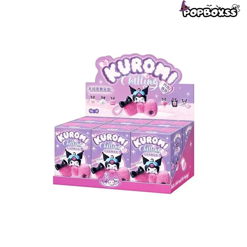 Kuromi Chilling Time Plush Aromatherapy Series Dolls. Blind Box - POP BOX