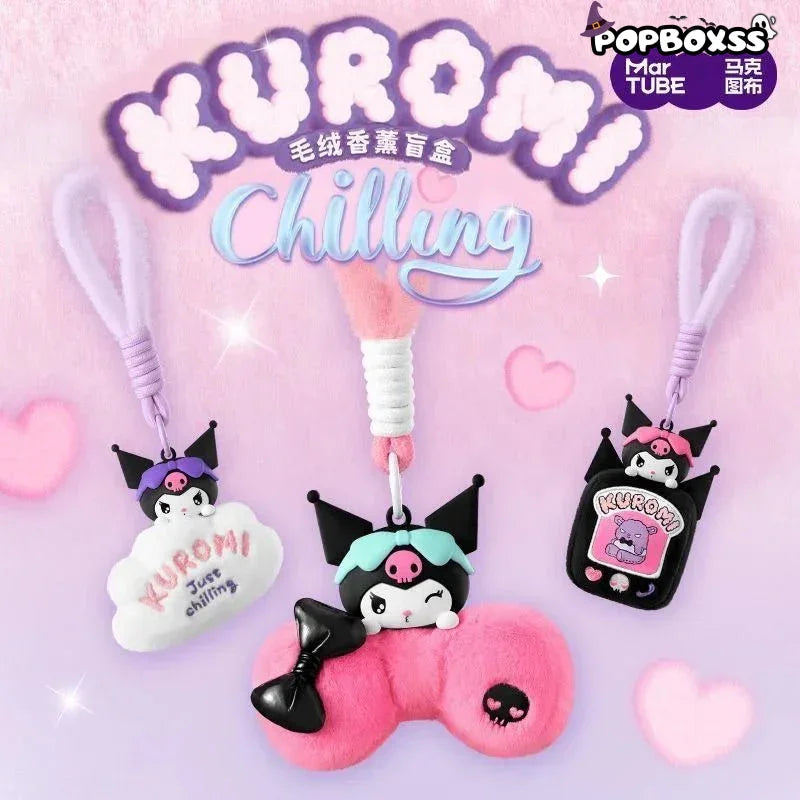 Kuromi Chilling Time Plush Aromatherapy Series Dolls. Blind Box - POP BOX