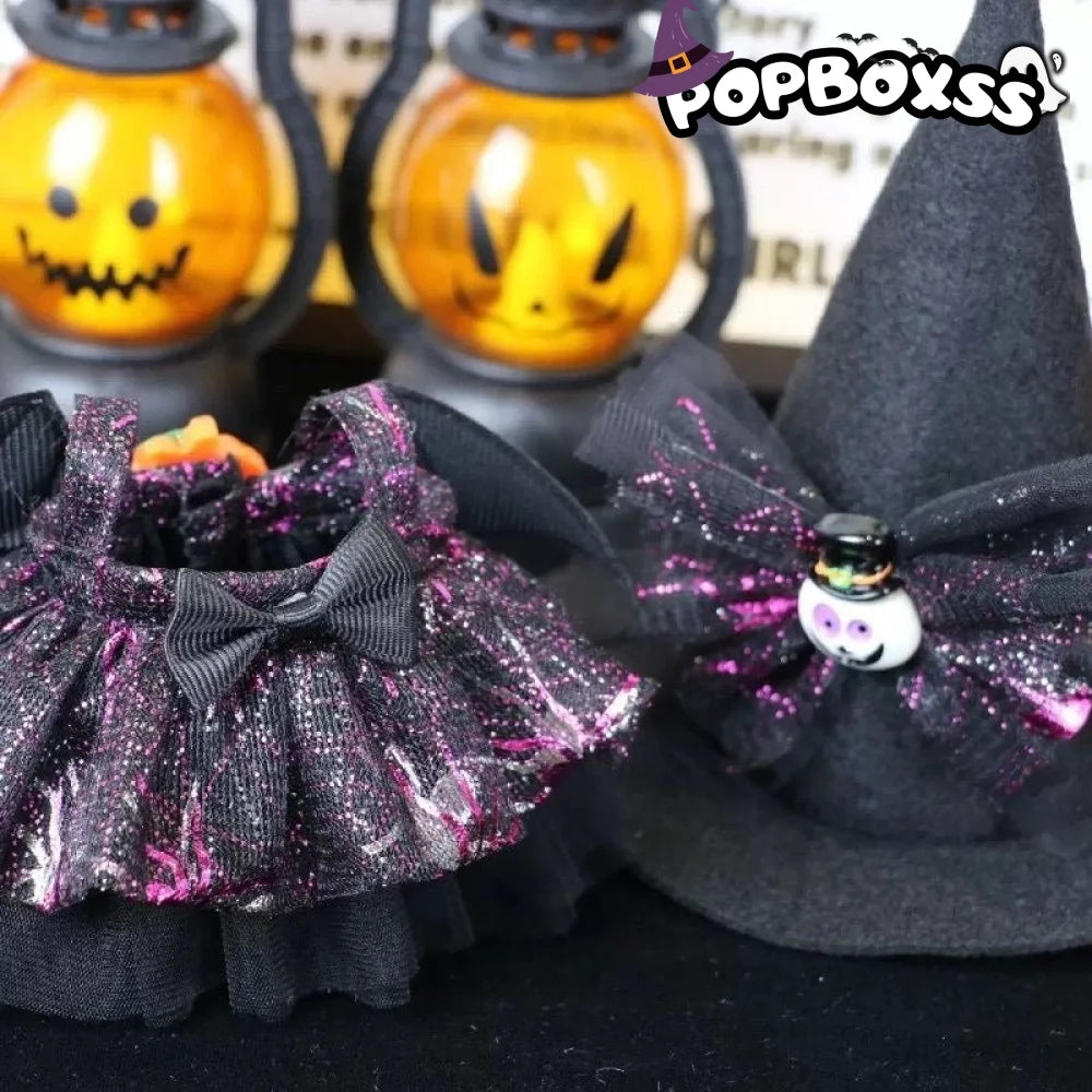 Labubu 1st, 2nd and 3rd generation Halloween series doll clothes (doll not included) - POP BOX