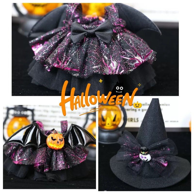 Labubu 1st, 2nd and 3rd generation Halloween series doll clothes (doll not included) - POP BOX