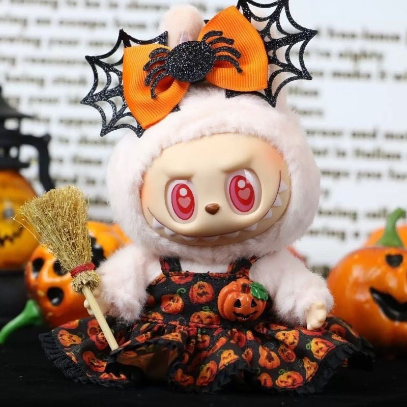 Labubu 1st, 2nd and 3rd generation Halloween series doll clothes (doll not included) - POP BOX