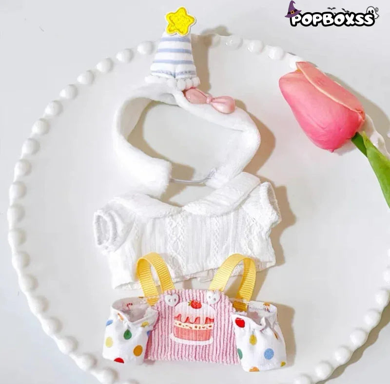 labubu baby clothes have a seat labubu clothes suit butter cookies(No Dolls) - POP BOX