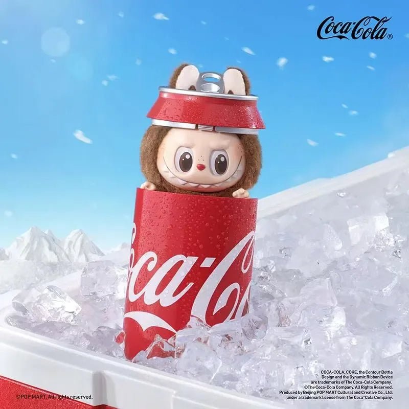 Labubu coca - cola blind box Vinyl Plush Pendant Series - POP BOX