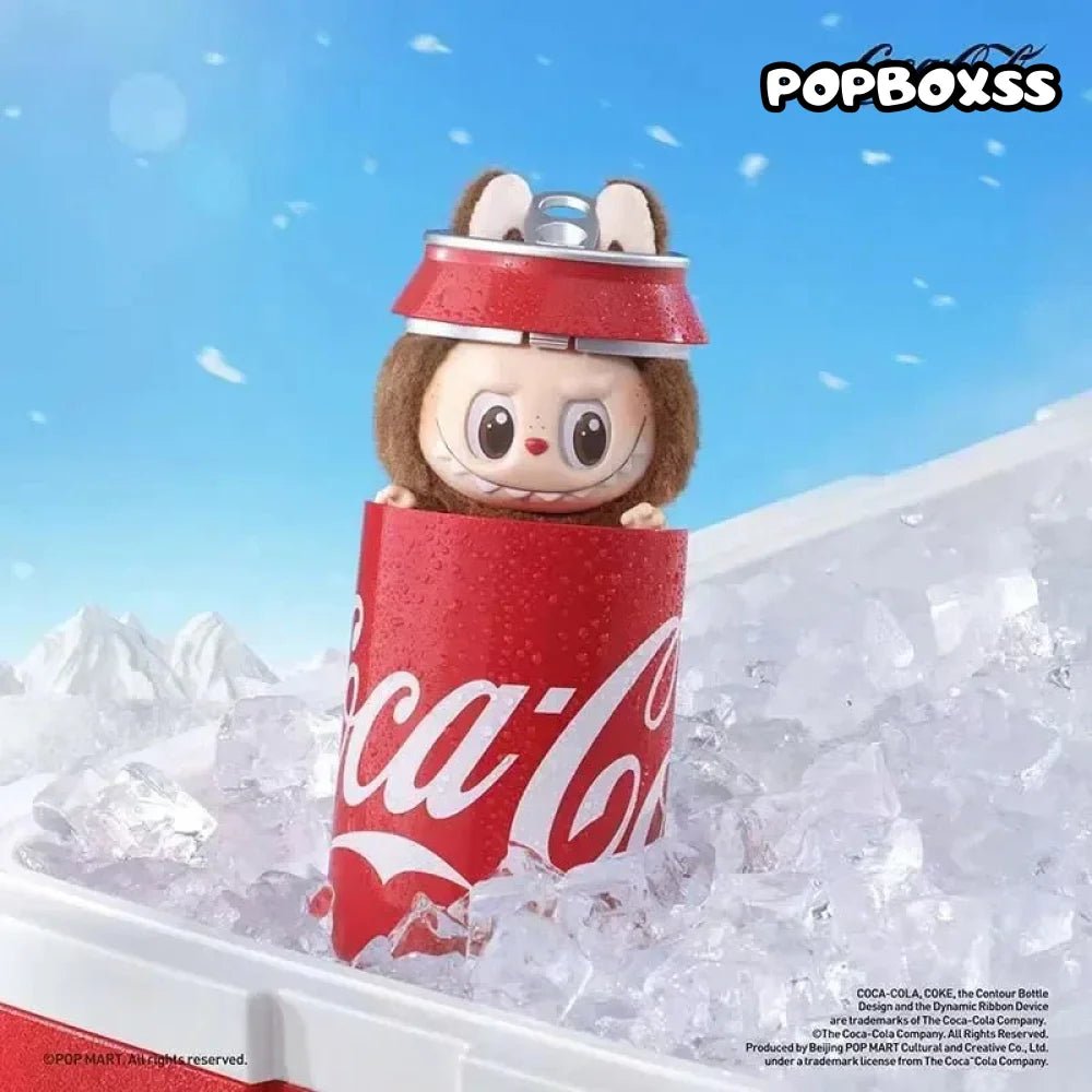 Labubu coca - cola blind box Vinyl Plush Pendant Series - POP BOX