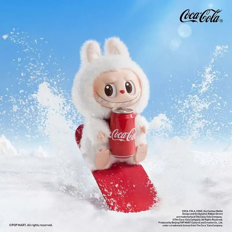 Labubu coca - cola blind box Vinyl Plush Pendant Series - POP BOX