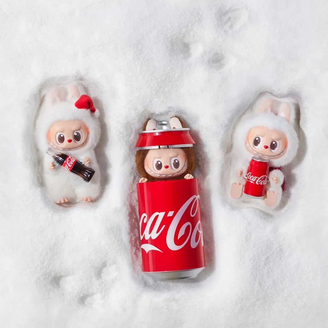 Labubu coca - cola blind box Vinyl Plush Pendant Series - POP BOX