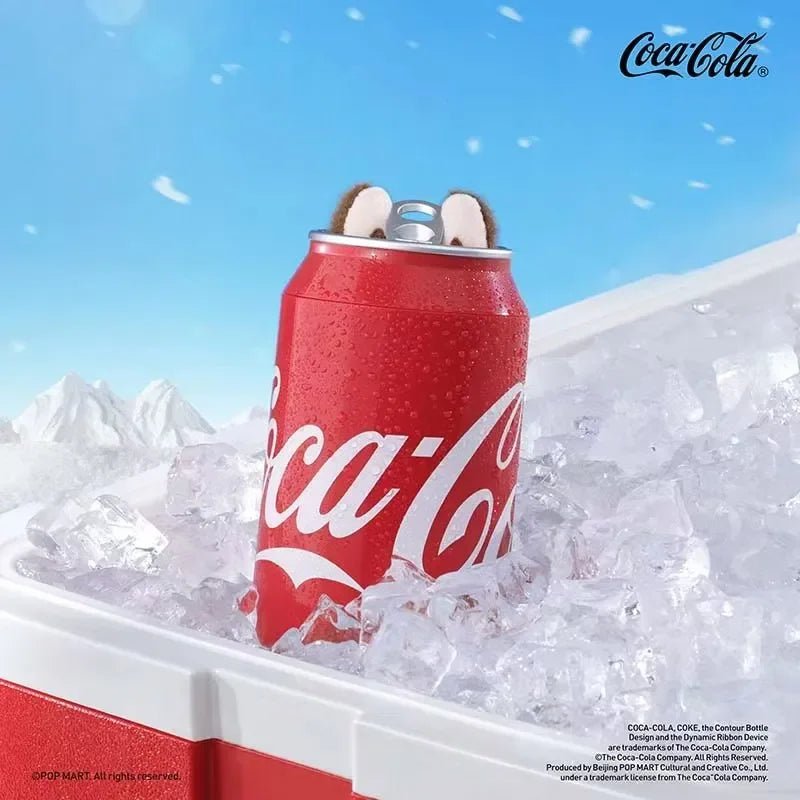 Labubu coca - cola blind box Vinyl Plush Pendant Series - POP BOX