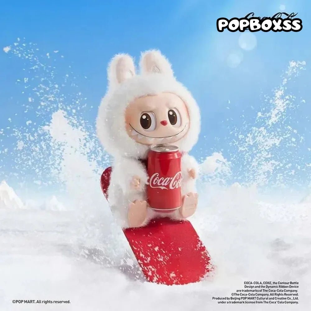 Labubu coca - cola blind box Vinyl Plush Pendant Series - POP BOX