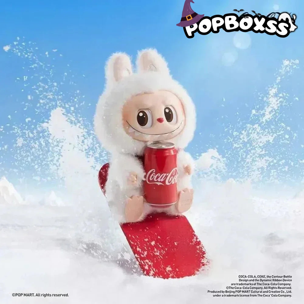 Labubu coca - cola blind box Vinyl Plush Pendant Series - POP BOX