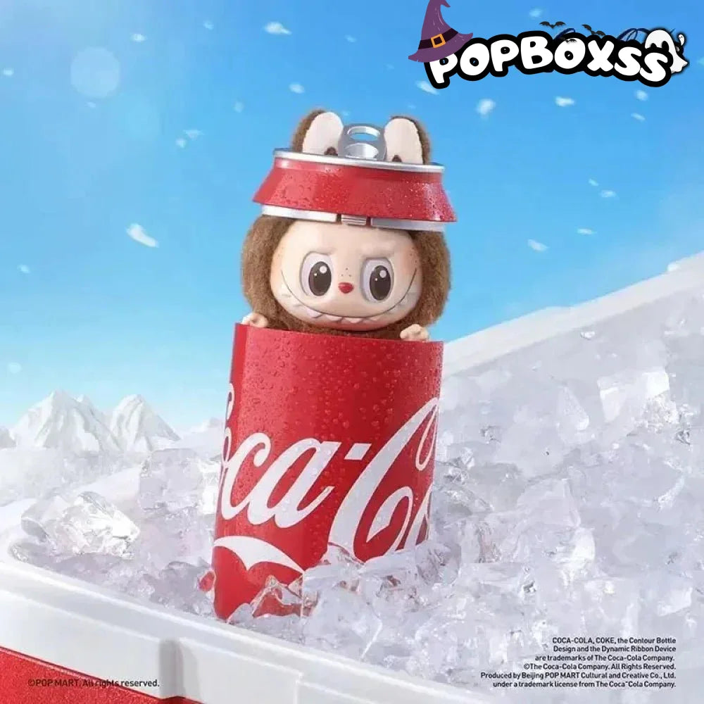 Labubu coca - cola blind box Vinyl Plush Pendant Series - POP BOX