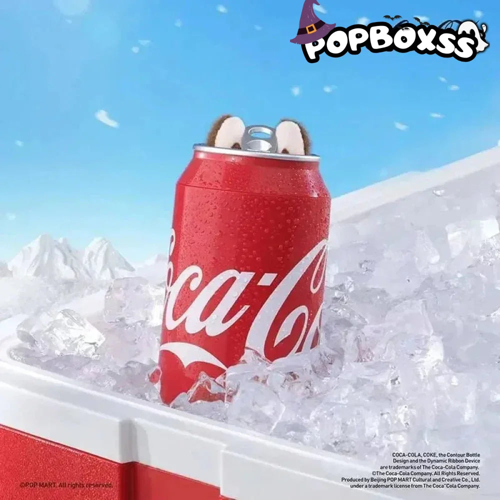 Labubu coca - cola blind box Vinyl Plush Pendant Series - POP BOX