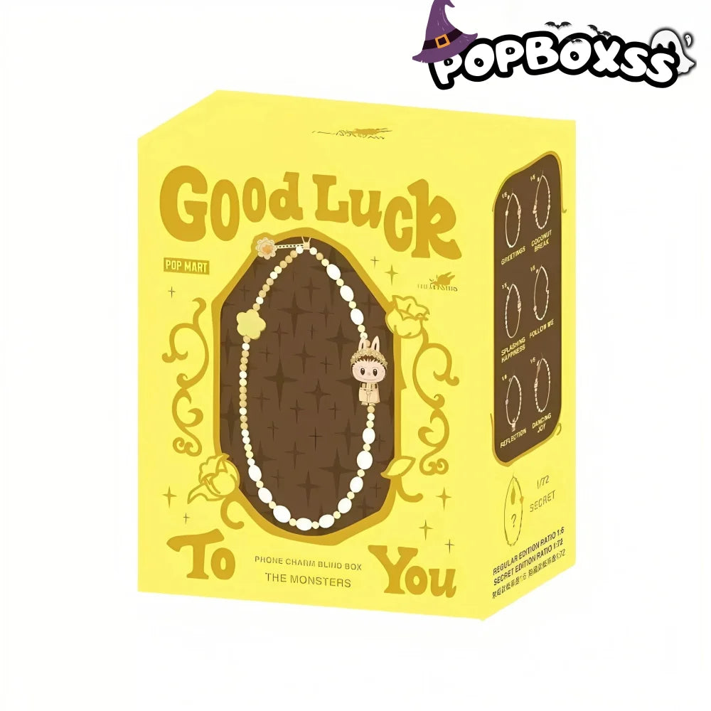 Labubu Good Luck To You Phone Charm Blind Box - POP BOX