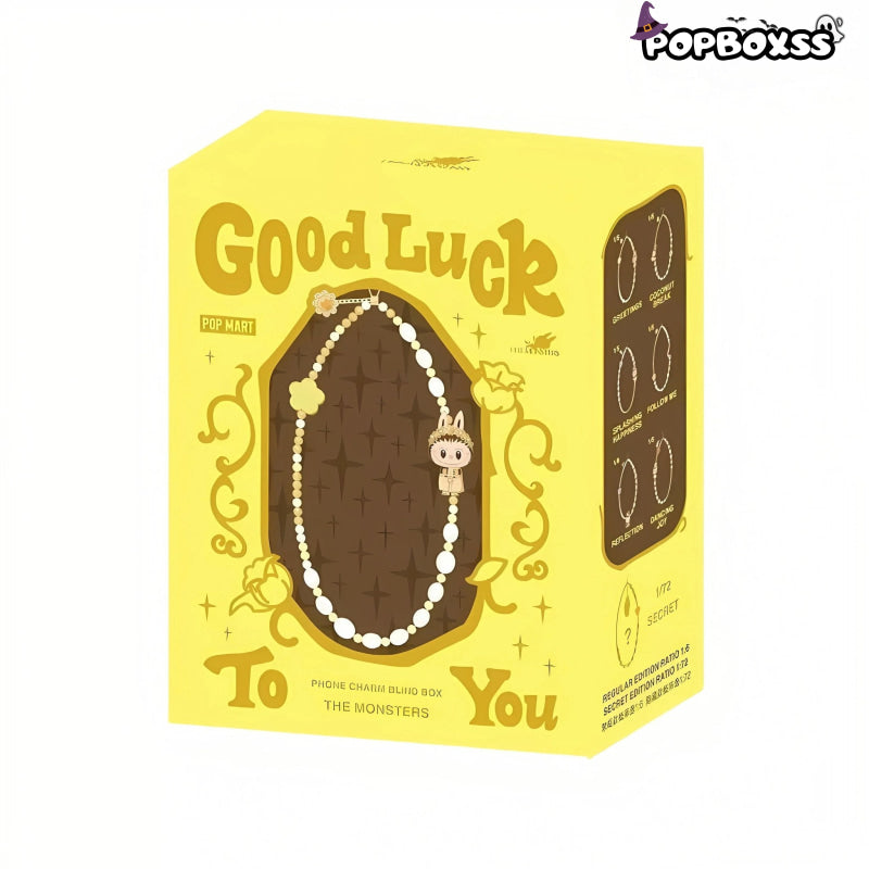 Labubu Good Luck To You Phone Charm Blind Box - POP BOX
