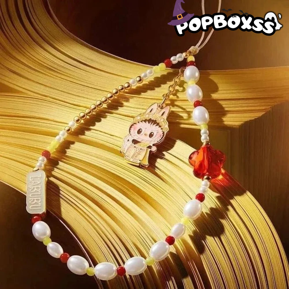 Labubu Good Luck To You Phone Charm Blind Box - POP BOX