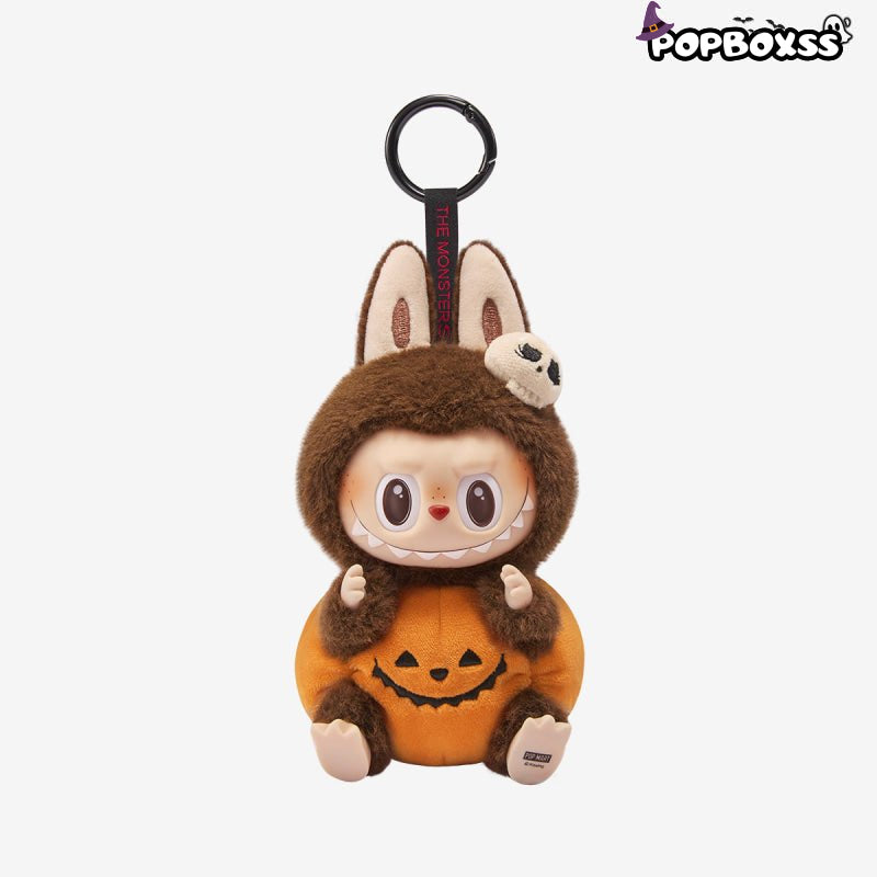 LABUBU Happy Halloween Party Series - Sitting Pumpkin Vinyl Plush Pendant - POP BOX