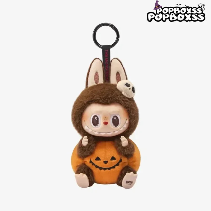 LABUBU Happy Halloween Party Series - Sitting Pumpkin Vinyl Plush Pendant - POP BOX