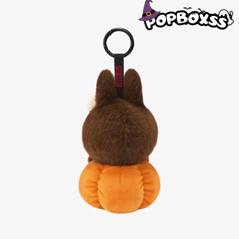 LABUBU Happy Halloween Party Series - Sitting Pumpkin Vinyl Plush Pendant - POP BOX