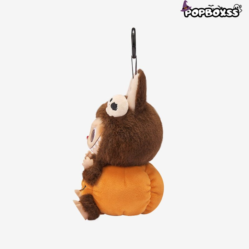 LABUBU Happy Halloween Party Series - Sitting Pumpkin Vinyl Plush Pendant - POP BOX