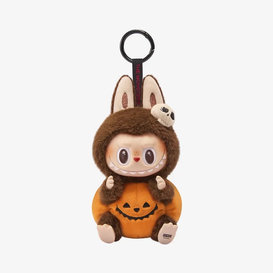 LABUBU Happy Halloween Party Series - Sitting Pumpkin Vinyl Plush Pendant - POP BOX