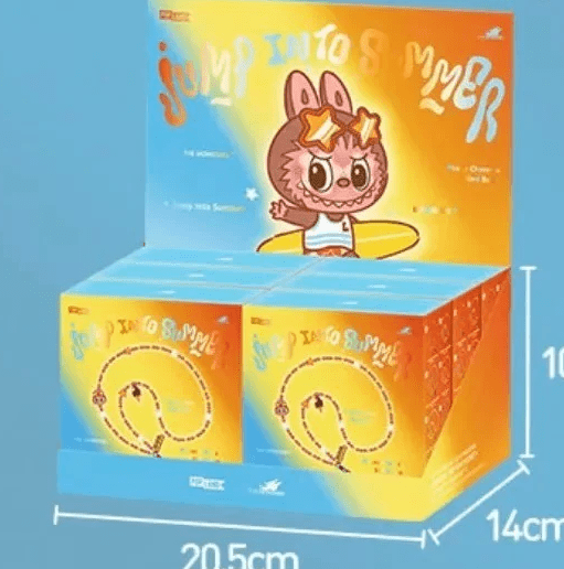 LABUBU Jump Into Summer Series Charm Blind Box (PRE - ORDER) - POP BOX
