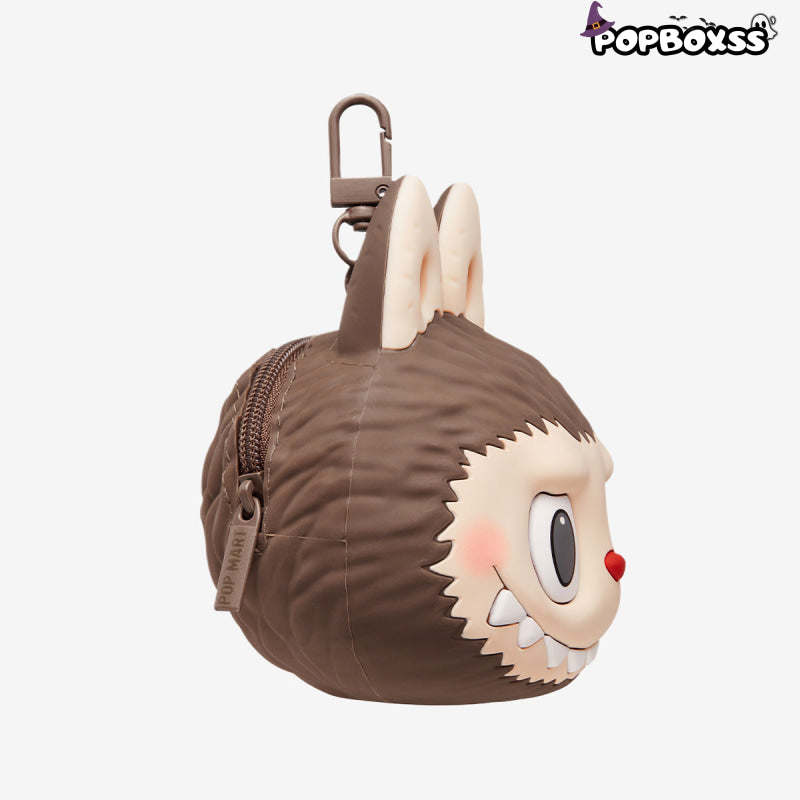 LABUBU Originals-Brown Silicone Earphone Bag