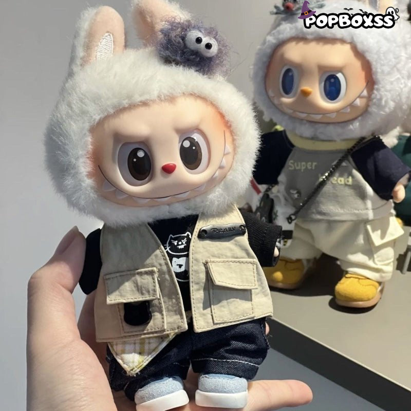 labubu Summer vacation workers clothes（No doll） - POP BOX