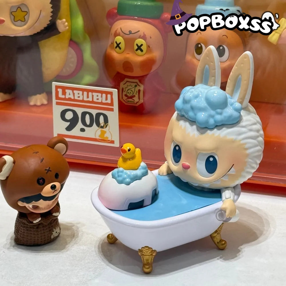 LABUBU THE Monsters Bubble Bath Figure, 2025 Singapore PTS Limited - POP BOX
