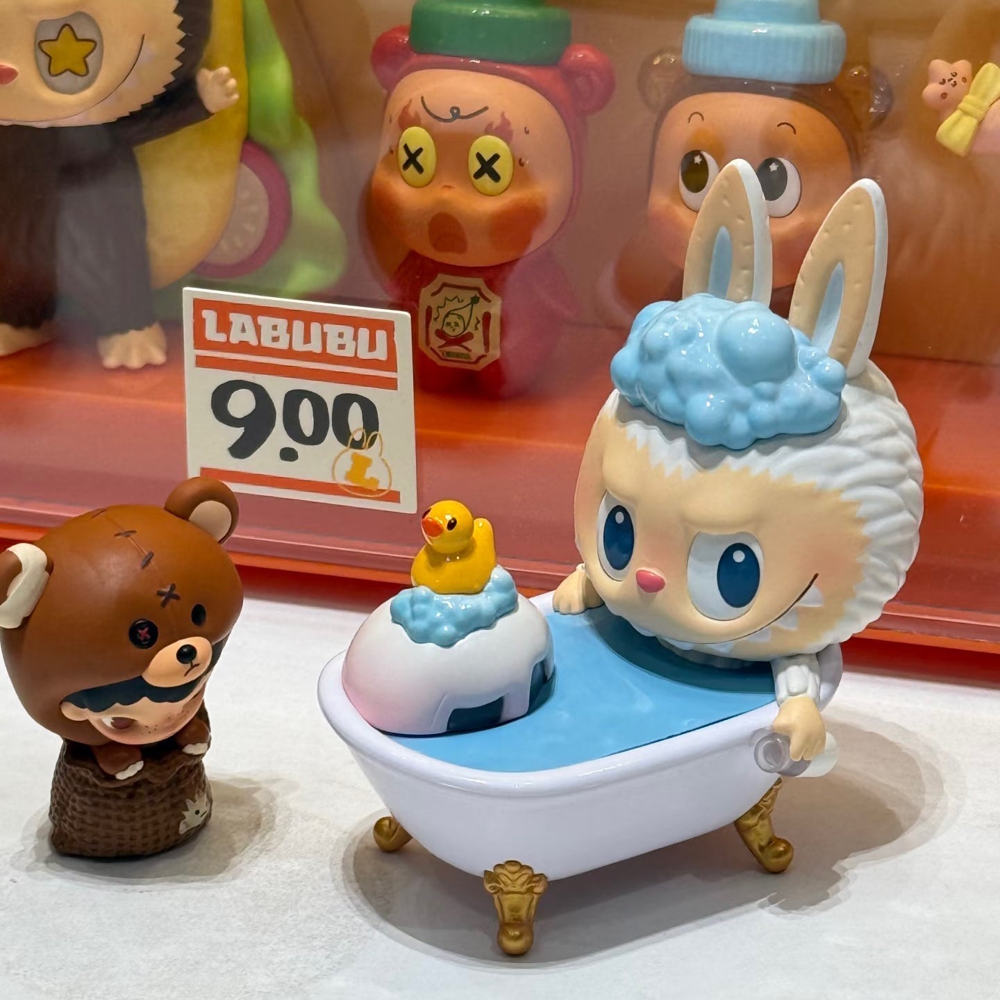 LABUBU THE Monsters Bubble Bath Figure, 2025 Singapore PTS Limited - POP BOX