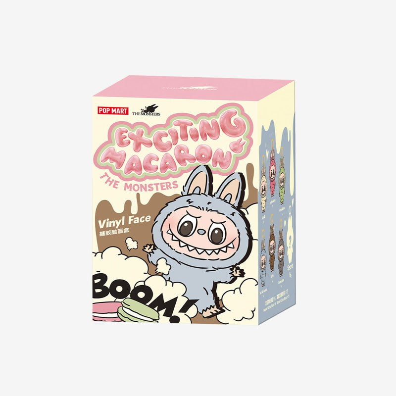 Labubu The Monsters Exciting Macaron Series Plush Pendant Blind Box - POP BOX