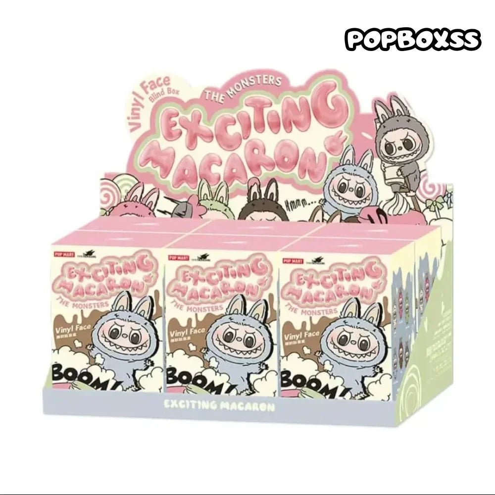 Labubu The Monsters Exciting Macaron Series Plush Pendant Blind Box - POP BOX