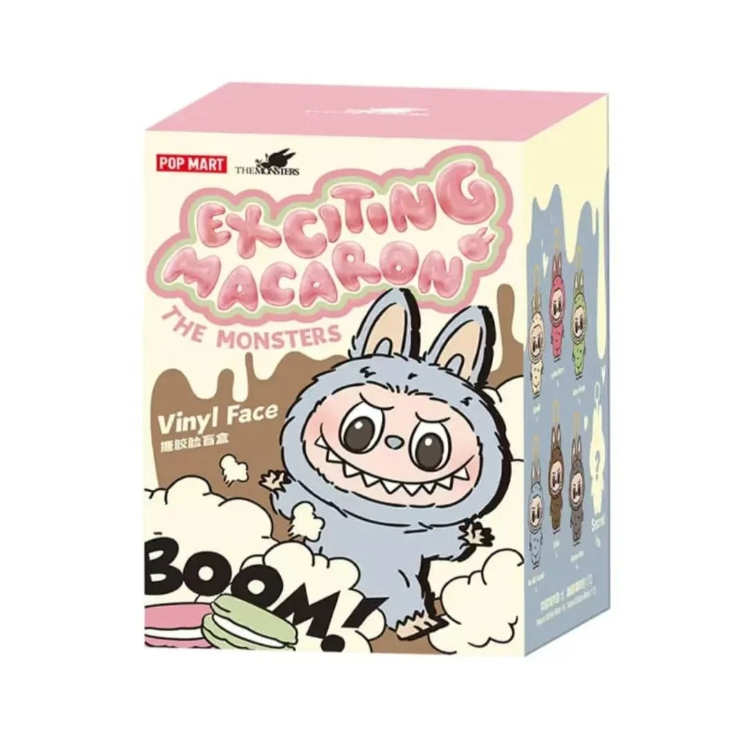 Labubu The Monsters Exciting Macaron Series Plush Pendant Blind Box - POP BOX