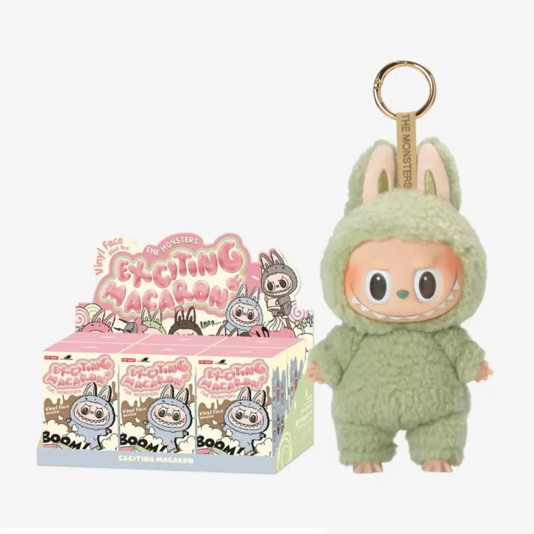 Labubu The Monsters Exciting Macaron Series Plush Pendant Blind Box - POP BOX