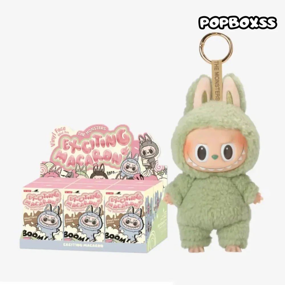 Labubu The Monsters Exciting Macaron Series Plush Pendant Blind Box - POP BOX