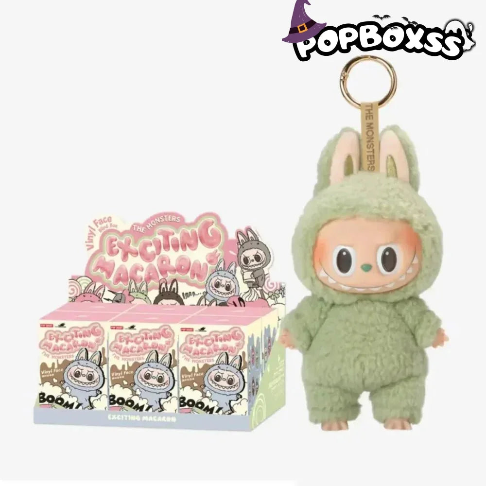 Labubu The Monsters Exciting Macaron Series Plush Pendant Blind Box - POP BOX