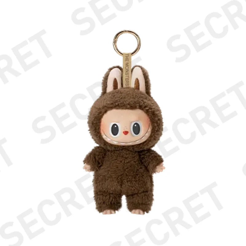 Labubu The Monsters Exciting Macaron Series Plush Pendant Blind Box Secret Confirmed Design (Chestnut Cocoa) * 1 Box