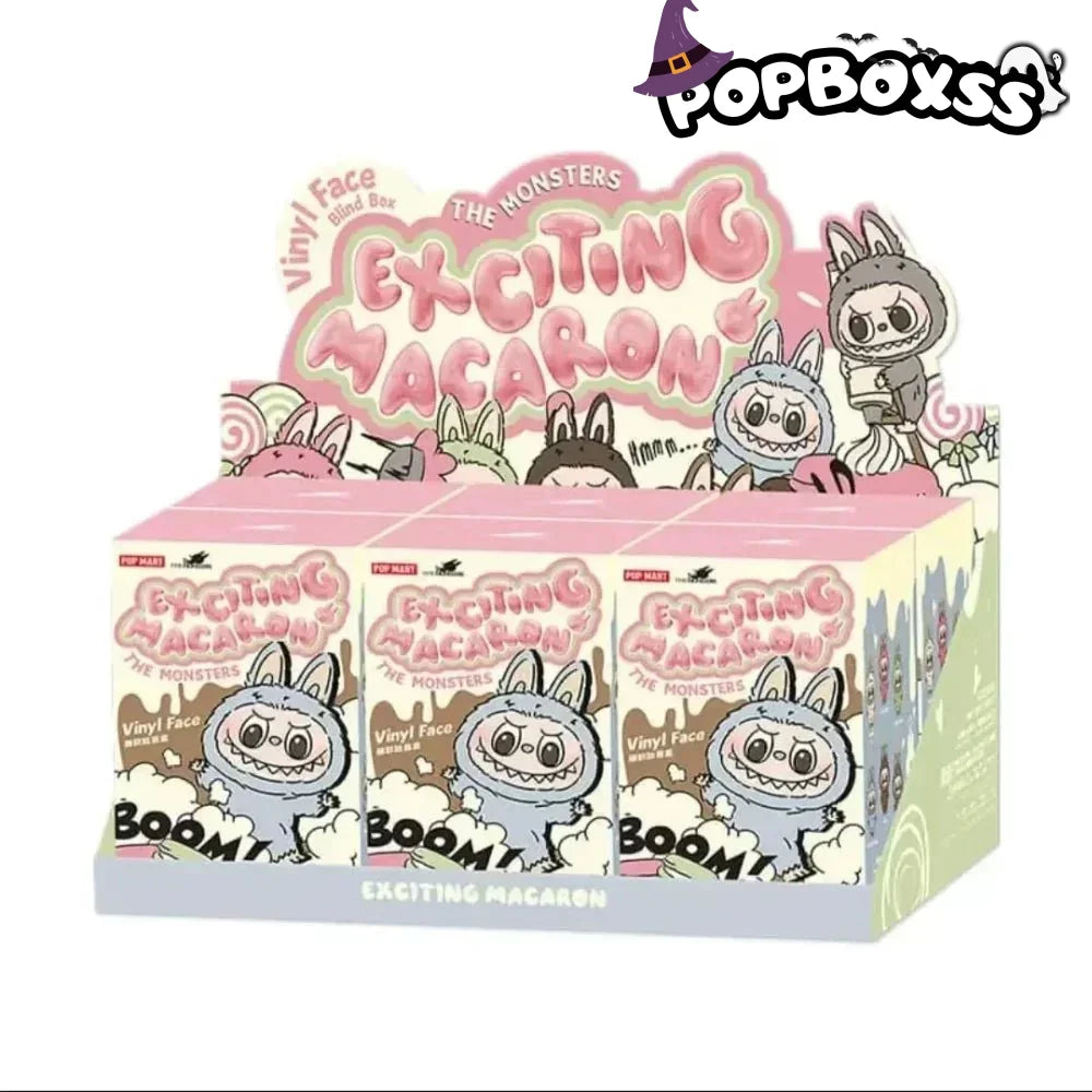 Labubu The Monsters Exciting Macaron Series Plush Pendant Blind Box - POP BOX