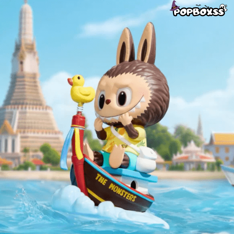 Labubu The Monsters Long - Tail Boat (Thailand Exclusive) Figure - POP BOX