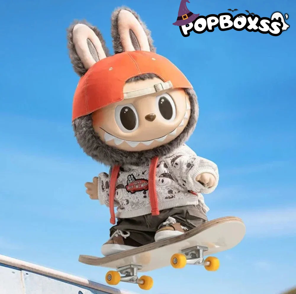 Labubu The Monsters x Vans Oldskool Monsters Forever Vinyl Plush Doll - POP BOX