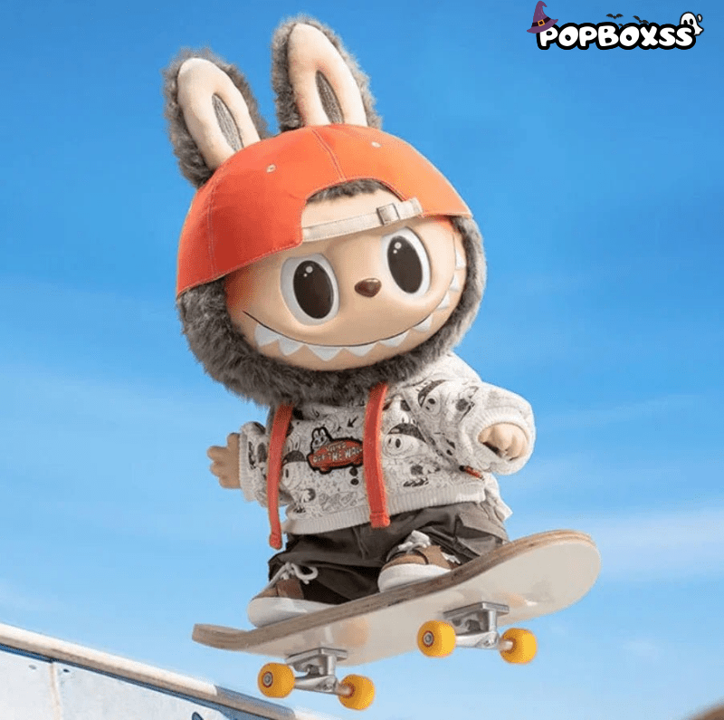 Labubu The Monsters x Vans Oldskool Monsters Forever Vinyl Plush Doll - POP BOX