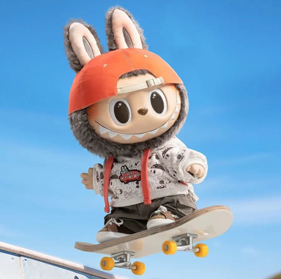 Labubu The Monsters x Vans Oldskool Monsters Forever Vinyl Plush Doll - POP BOX