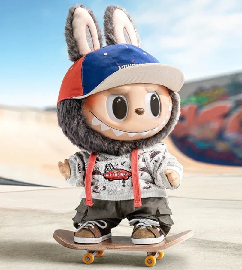 Labubu The Monsters x Vans Oldskool Monsters Forever Vinyl Plush Doll - POP BOX