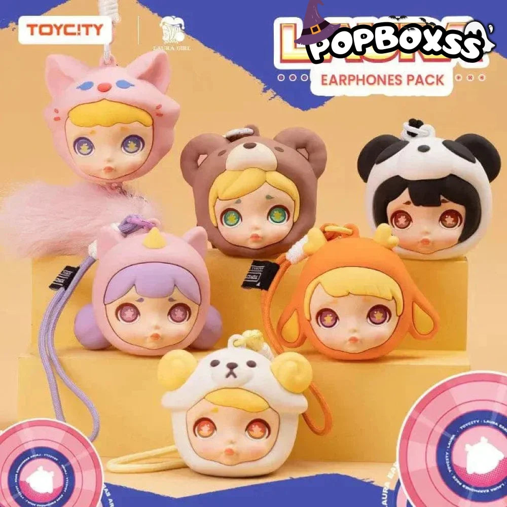 Laura Animal Earphones Bag Series Blind Box - POP BOX