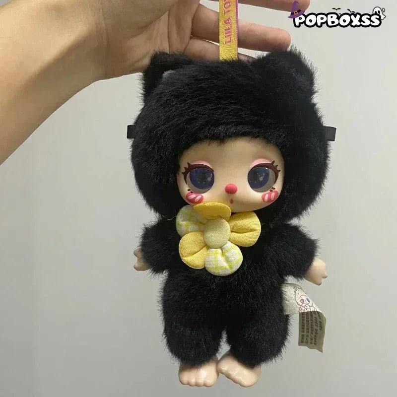 Liila's Lucky Cat Series Midnight Blackcurrant Plush Doll. Limited Edition - POP BOX